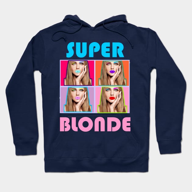 super blonde Hoodie by Carolina Cabreira